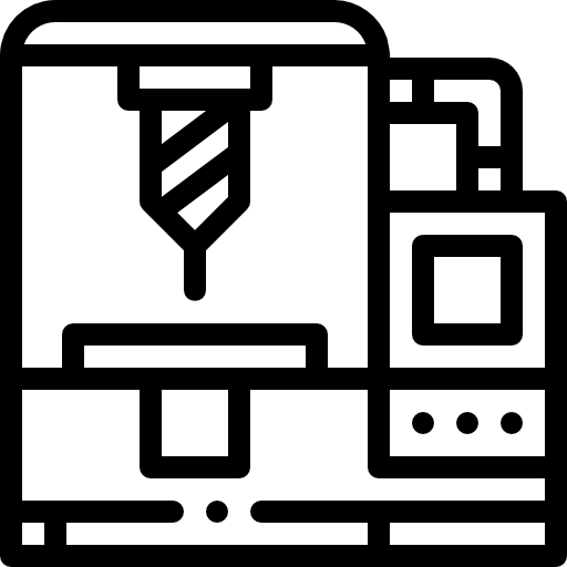 CNC Machine Icon