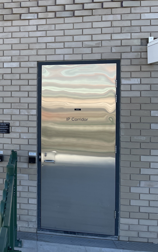 Measuring and customising metal door frames to suit exact wall thickness and door openings